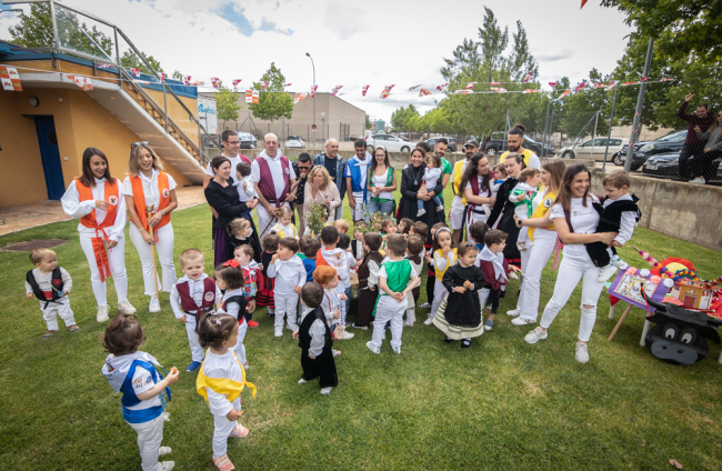 Celebración de las Calderas 2023 en el centro infantil Gloria Fuertes.-GONZALO MONTESEGURO