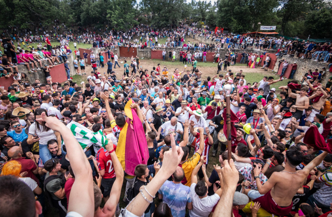 Celebración del Lavalenguas por la tarde.-GONZALO MONTESEGURO
