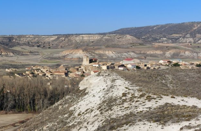 El pueblo de Aguaviva de la Vega, que custodia 'la Capadocia soriana'.