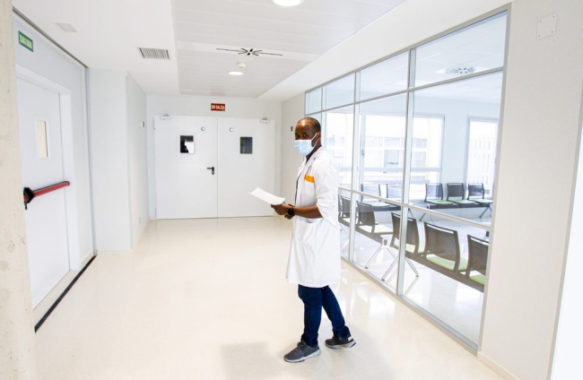 Instalaciones del hospital Santa Bárbara. MARIO TEJEDOR