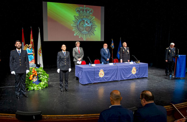 La Policía Nacional de Soria celebra los Santos Ángeles Custodios. MARIO TEJEDOR (21)