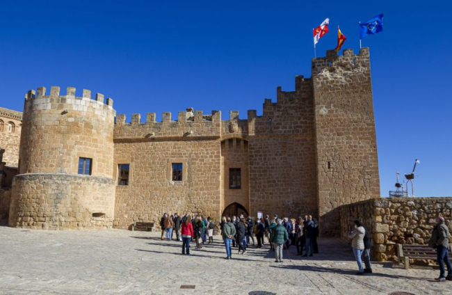 El castillo de Monteagudo de las Vicarías. HDS