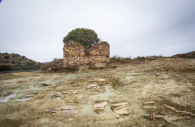 La necrópolis medieval de Magaña. MARIO TEJEDOR (4)
