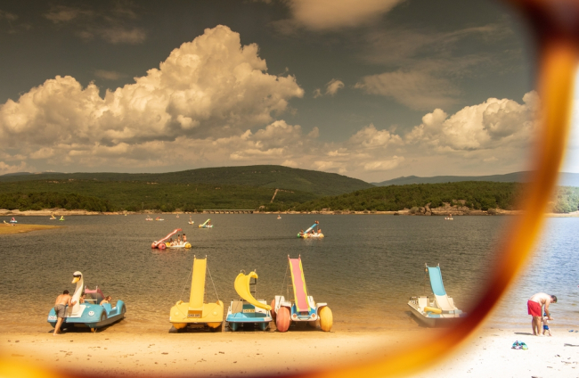 Gafas de sol en Playa Pita. Ángel del Oso