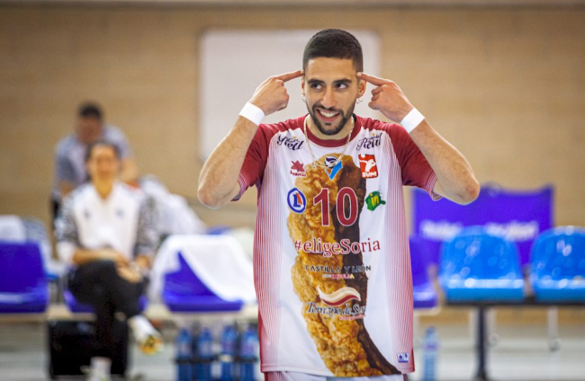 El Río Duero Voley vence a Teruel y se mete a la final. MARIO TEJEDOR