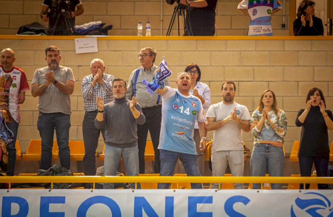 El Río Duero Voley vence a Teruel y se mete a la final. MARIO TEJEDOR (57)