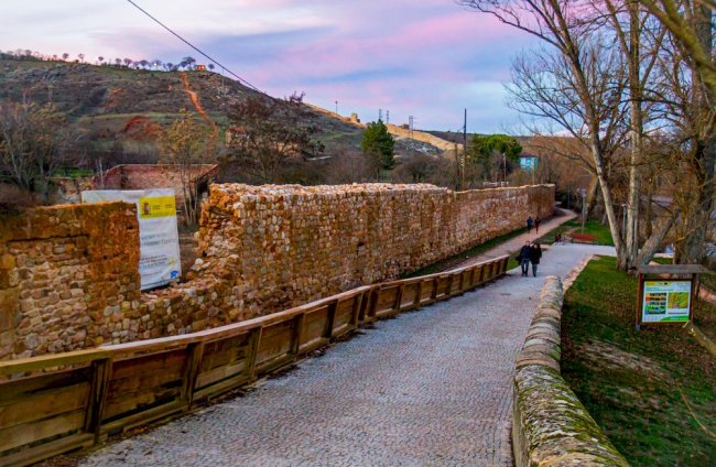 La muralla en su tramo junto al Duero. MARIO TEJEDOR (3)