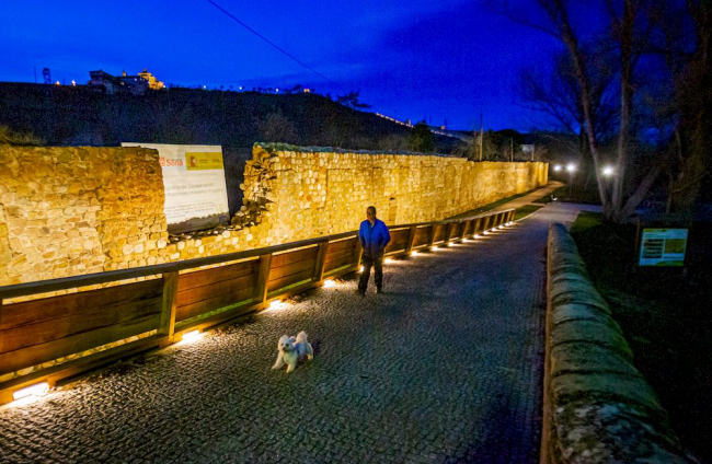 La muralla en su tramo junto al Duero. MARIO TEJEDOR (40)