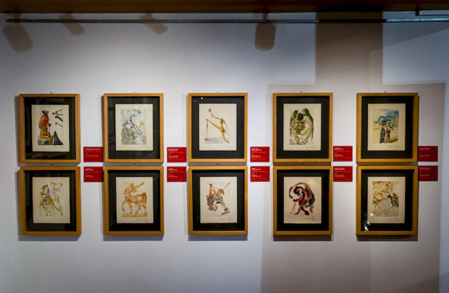 Exposición sobre la Divina comedia de Dante en el Palacio de la Audiencia. MARIO TEJEDOR (7)