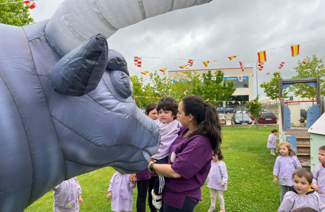 Fiestas de San Juan en la guardería.-HDS