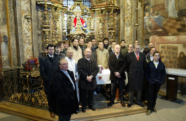 Celebración de la Copa del Rey lograda por el CMA Soria en 2008. HDS