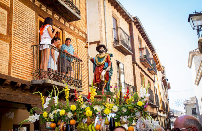 Procesión de San Roque en las fiestas de El Burgo de Osma - MARIO TEJEDOR (10)
