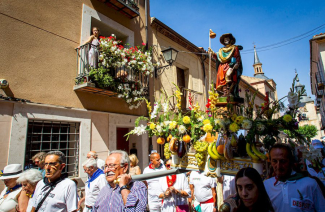 Procesión de San Roque en las fiestas de El Burgo de Osma - MARIO TEJEDOR (28)