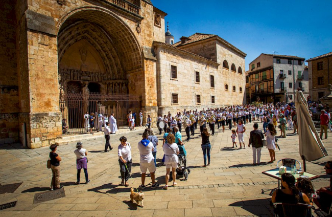 Procesión de San Roque en las fiestas de El Burgo de Osma - MARIO TEJEDOR (46)