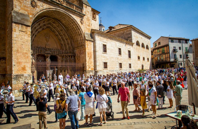 Procesión de San Roque en las fiestas de El Burgo de Osma - MARIO TEJEDOR (48)