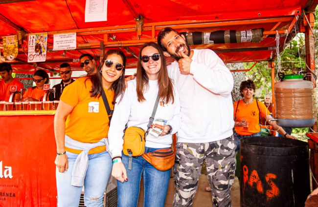 El desencajonamiento es el primer festejo en el monte de San Juan 2023. - MARIO TEJEDOR