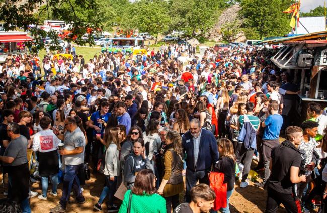 El desencajonamiento es el primer festejo en el monte de San Juan 2023. - MARIO TEJEDOR