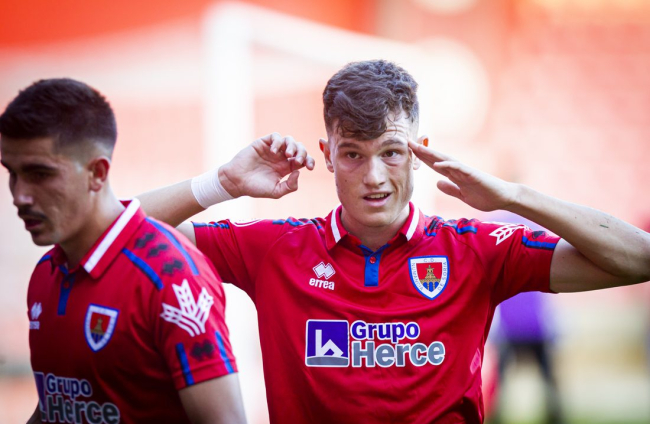 CD Numancia 0 vs Alcoyano 1. MARIO TEJEDOR (43)