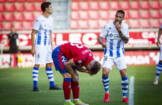 CD Numancia 0 vs Alcoyano 1. MARIO TEJEDOR (45)