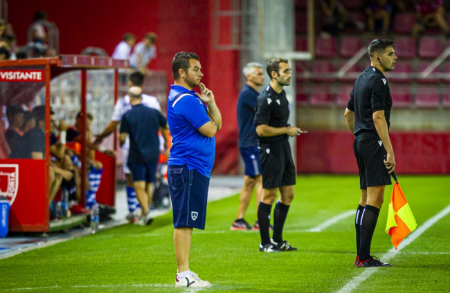 CD Numancia 0 vs Alcoyano 1. MARIO TEJEDOR (74)