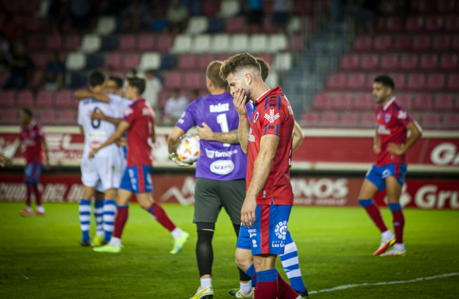 CD Numancia 0 vs Alcoyano 1. MARIO TEJEDOR (17)