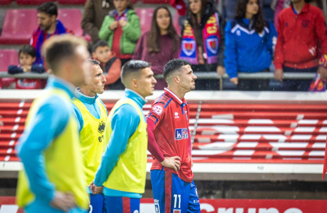 Todo el numantinismo estaba abatido tras el pitido final. MARIO TEJEDOR