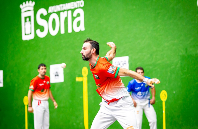 I Open de pelota Ciudad de Soria - Cabrerizo II - Oliden VS Yoldi - Sánchez. MARIO TEJEDOR (36)