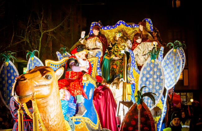 Cabalgata de los Reyes Magos en Soria. MARIO TEJEDOR (26)