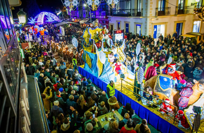 Cabalgata de los Reyes Magos en Soria. MARIO TEJEDOR (61)
