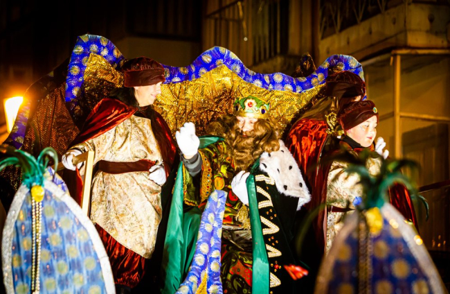 Cabalgata de los Reyes Magos en Soria. MARIO TEJEDOR (80)