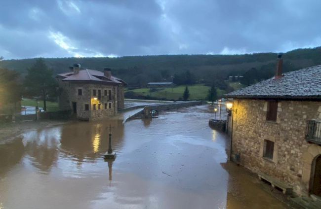 Imágenes provocadas por las lluvias de estos días.