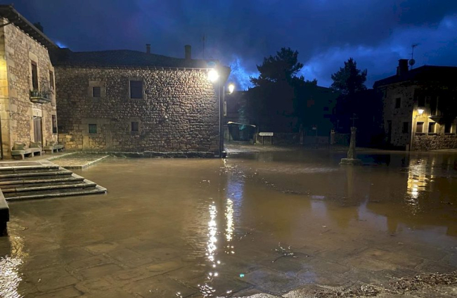 Imágenes provocadas por las lluvias de estos días.