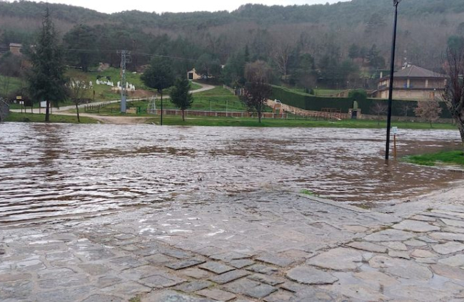 Imágenes provocadas por las lluvias de estos días.