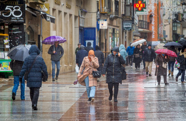 Imágenes provocadas por las lluvias de estos días. MARIO TEJEDOR