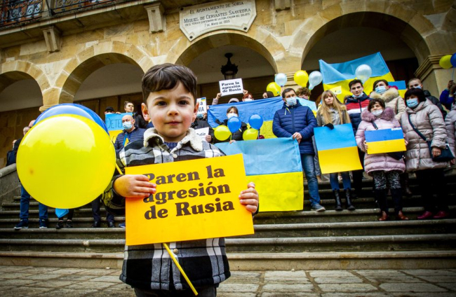 No a la guerra en Ucrania