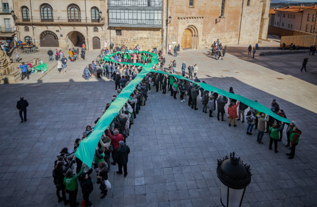 Conmemoración del Día del Cáncer en Soria.-GONZALO MONTESEGURO