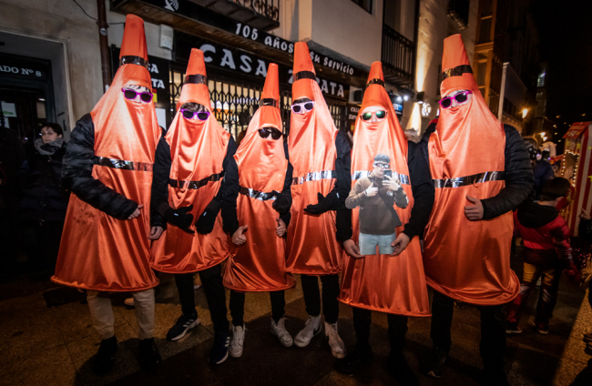 Desfile de disfraces en Soria el sábado de Carnaval.-G. MONTESEGURO23