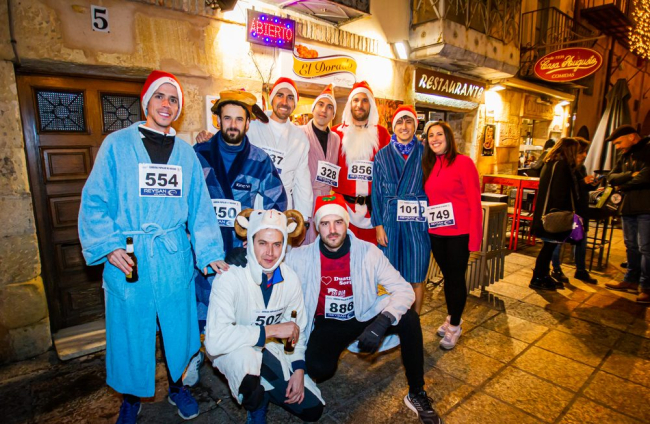 Participantes en la Carrera de Navidad de Soria. MARIO TEJEDOR (11)