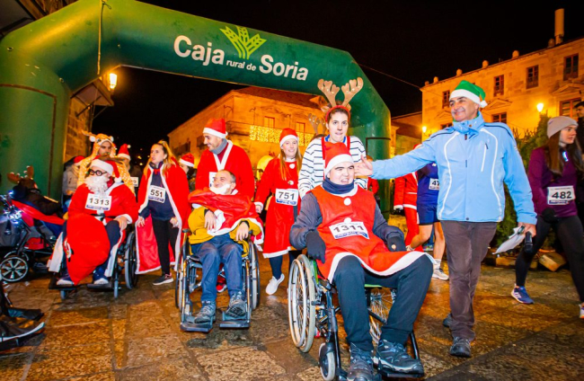 Participantes en la Carrera de Navidad de Soria. MARIO TEJEDOR (23)
