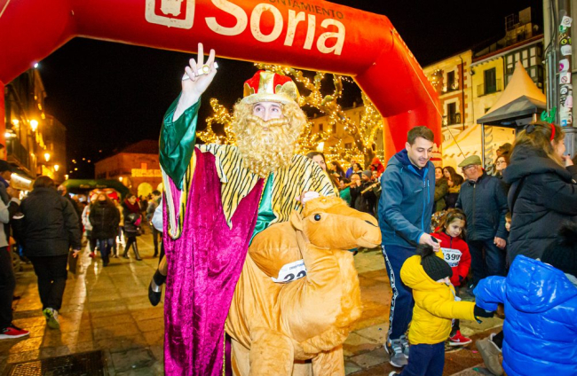 Participantes en la Carrera de Navidad de Soria. MARIO TEJEDOR (62)