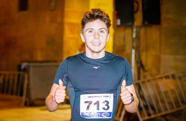 Participantes en la Carrera de Navidad de Soria. MARIO TEJEDOR (65)