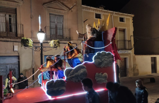 Cabalgata de Reyes Magos en San Esteban de Gormaz. ANA HERNANDO (18)
