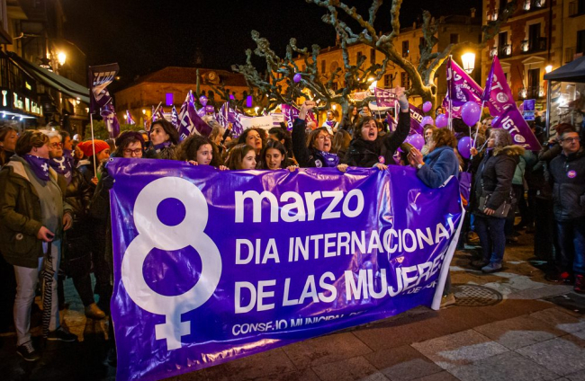 Manifestación del 8M Día Internacional de las Mujeres. MARIO TEJEDOR (4)