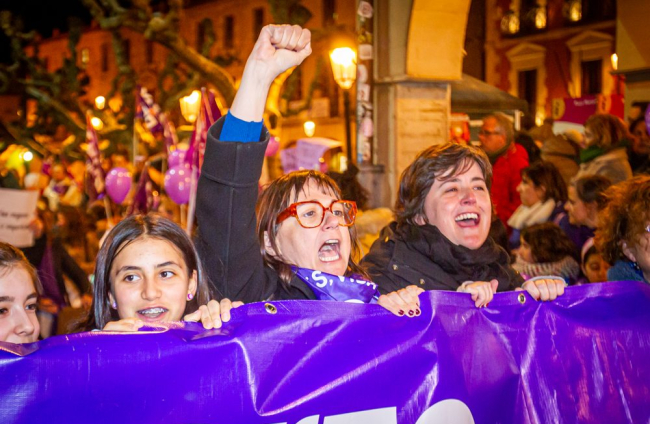 Manifestación del 8M Día Internacional de las Mujeres. MARIO TEJEDOR (5)