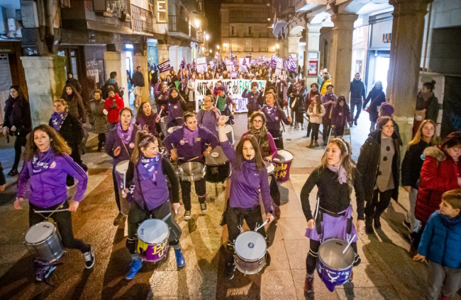 Manifestación del 8M Día Internacional de las Mujeres. MARIO TEJEDOR (10)