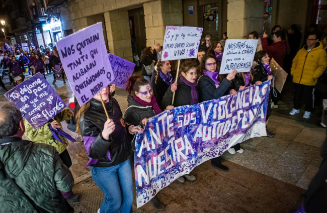 Manifestación del 8M Día Internacional de las Mujeres. MARIO TEJEDOR (11)