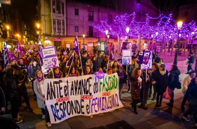 Manifestación del 8M Día Internacional de las Mujeres. MARIO TEJEDOR (16)