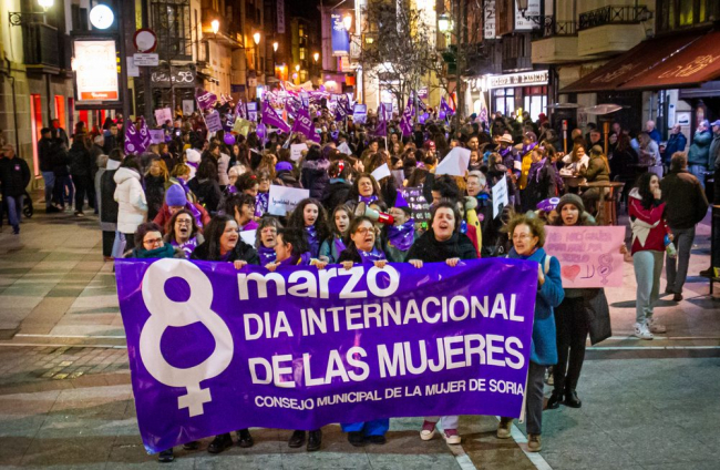 Manifestación del 8M Día Internacional de las Mujeres. MARIO TEJEDOR (18)
