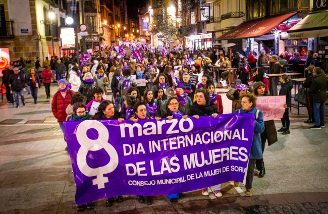 Manifestación del 8M Día Internacional de las Mujeres. MARIO TEJEDOR (20)