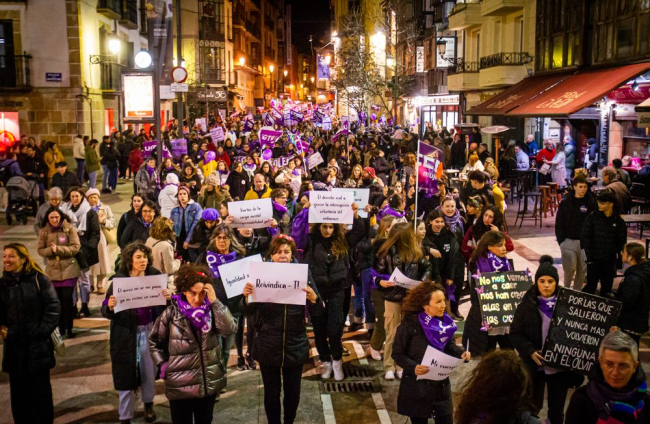 Manifestación del 8M Día Internacional de las Mujeres. MARIO TEJEDOR (21)